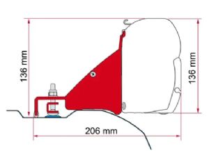 1 KIT FIXATION STORE DUCATO/JUMPER/BOXER >2006 L2H2