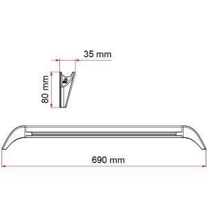 1 ECLAIREUR DE GOUTTIERE LED