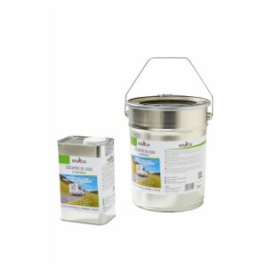 1KIT COLLE BICOMPOSANTE 5KG DEKAPUR 2K 6000 COLLE+DURCISSEUR