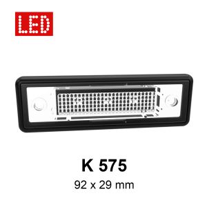 1 ECLAIREUR DE PLAQUE K575 12 V CABLE 200 MM