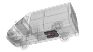 1 RÉSERVOIR D'EAUX USÉES 67 L (RENAULT MASTER 2010)