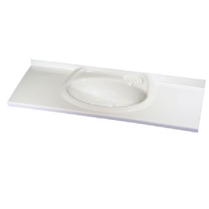 1 LAVABO LARGE BLANC