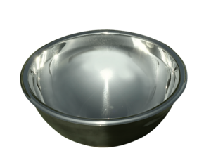 1 ÉVIER ACIER INOXYDABLE Ø335MM DÉCOUPE 3Ø00MM AVEC VIDANGE