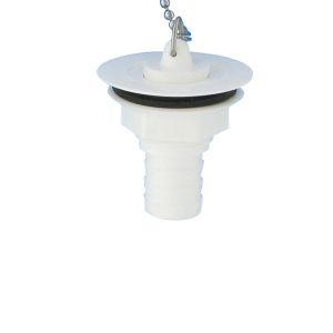 1 RACCORD DE VIDANGE Ø 20 MM SORTIE DROITE CANNELÉ