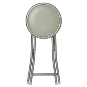 1 TABOURET PLIANT TAUPE