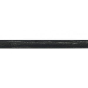 1 TUBE 1,6/3M FER FORGE Ø19 NOIR BROSSE ARGENT