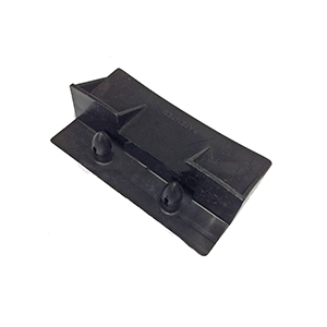 1 EMBOUT DE LATTE FLATCAP 53X8 NOIR POUR CANAPE CONVERTIBLE