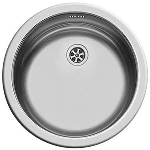 1 EVIER ROND EN INOX Ø 450 X PROFONDEUR 150MM