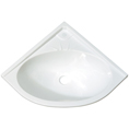 LAVABO D'ANGLE 330x330x115 BLANC