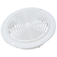 GRILLE PLASTIQUE Ø60 BLANC