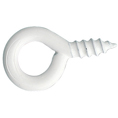 PITON PLASTIFIE BLANC 2,5x10MM