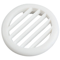 GRILLE PLASTIQUE Ø33 BLANC