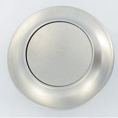 BOUTON + ROSACE POUR PUSH-LOCK BOIS 19mm NICKELE BRILLANT