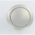 BOUTON + ROSACE POUR PUSH-LOCK BOIS 19mm MARRON