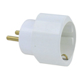 ADAPTATEUR 230V MALE FRANCAISE / FEMELLE SCHUKO