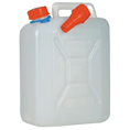 JERRICAN 10L PLASTIQUE ALIMENTAIRE SANS ROBINET