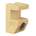 SUPPORT D'ETAGERE BEIGE POUR PLACARD