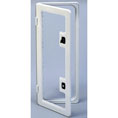 KLAPPE PLASTIK ATHOS 575 552x277mm WEISS