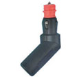 1 FICHE ALLUME-CIGARE 12V Ø12+21 8A ARTICULEE (remplacé par X812258S)