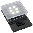 SPOT A LEDS 10,5 ; 16,5V ENCASTRE FIXE ARGENT