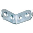 EQUERRE ACIER ZINGUE 30x30 - Sachet de 10
