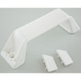 1 POIGNEE DE TIRAGE ENTRAXE 138mm BLANC + CACHE-VIS