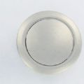 1 BOUTON + ROSACE POUR PUSH-LOCK BOIS 19mm MARRON
