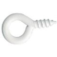 BLISTER DE 10 PITONS PLASTIFIES BLANCS 2,5x10MM