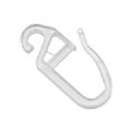 *AGRAFE PLASTIQUE TRANSPARENT - sachet de 100*