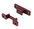 2 PONTETS ACCROCHE-TABLE M+F MARRON