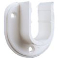 2 SUPPORTS DE TRINGLE DIAM. 16 37x37 BLANC