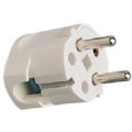 1 FICHE INTERIEURE 230V MALE SCHUKO+FRANCAISE DIN 16A