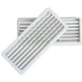 1 GRILLE PLASTIQUE 254x105 BLANC FIAT