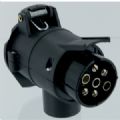 1 ADAPTATEUR 12V CARAVANE 7 PLOTS MALE / 13 PLOTS FEMELLE