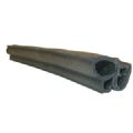 1 ROULEAU 35M JOINT CAOUTCHOUC NOIR DORMANT DE PORTE
