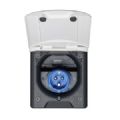 1 BOITIER EXTERIEUR 230V MALE CEE17 16A GRIS NCS 3502