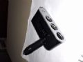 1 BOÎTIER TRIPLE AVEC 1 PORT USB 2.1A - NOIR