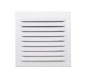 GRILLE ALUMINIUM LAQUE BLANC 150x150 MM SANS MOUSTIQUAIRE