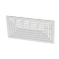 GRILLE DE VENTILATION CARRELAGE/PLANCHER BLANCHE 100X200MM