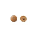 20 CACHE VIS PLASTIQUE MARRON