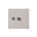 20 CACHE VIS PLASTIQUE MARRON GRIS