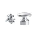 1 GRANDE PATERE CONVEXE ALUMINIUM