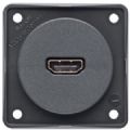 1 PRISE HDMI BECKER NOIRE SANS CADRE