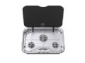 *1 BASICLINE345 RECHAUD INOX RECTANGULAIRE GRIL FONTE NVO MOD*