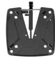 1 PLAQUE SUPPORT TV QUICK RELEASE