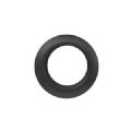 *1 MINI ROSACE PUSH-LOCK NOIRE MAT POUR BOIS DE 16 MM*