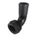 1 PORTE TUYAU DIA.40MM 1/4" PLASTIQUE NOIR