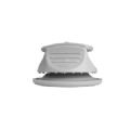 *1 BOUTON PRESSION PLASTIQUE GRIS (2 PARTIES)*
