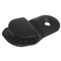 1 CLIPS PLASTIQUE NOIR RAL 9005 POUR PANNEAU 8MM