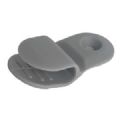 1 CLIPS PLASTIQUE GRIS RAL 7040 pour panneau de 8mm